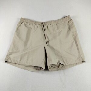 DSG Shorts Mens XL Khaki Relaxed Fit‎ Mesh Lined Water Repellent Activewear